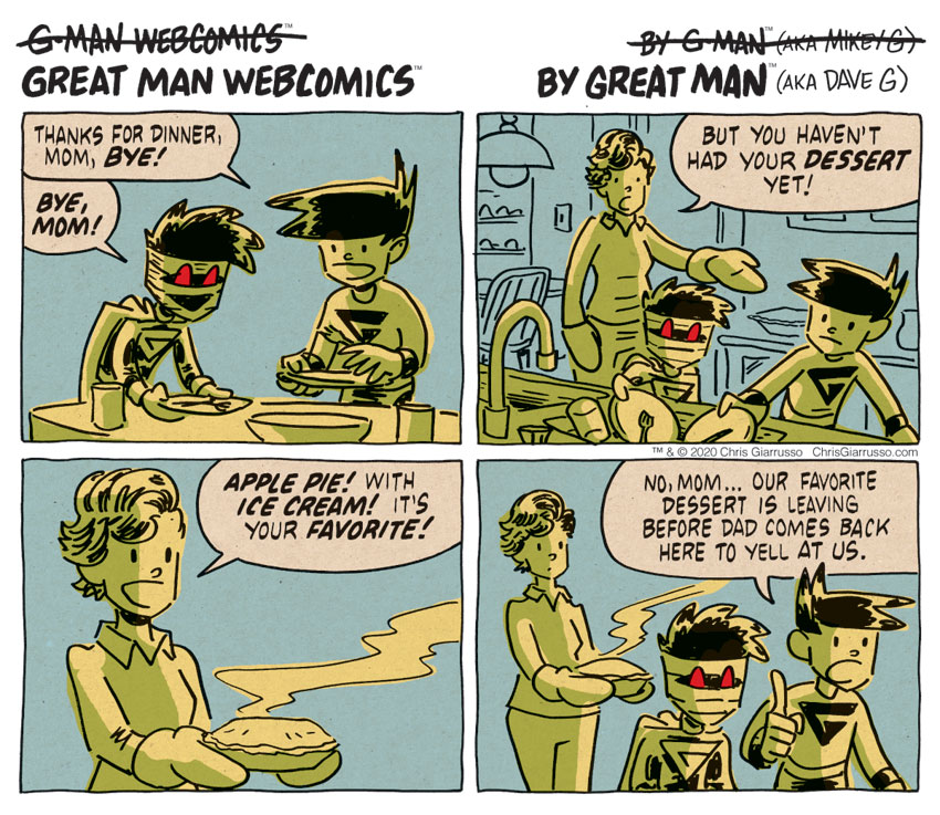 G-Man Webcomics #286: Dessert G-Man Webcomics #286: Dessert