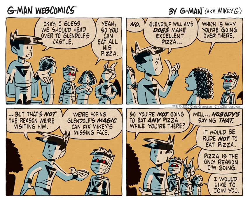 G-Man Webcomics #311: To The Castle G-Man Webcomics #311: To The Castle